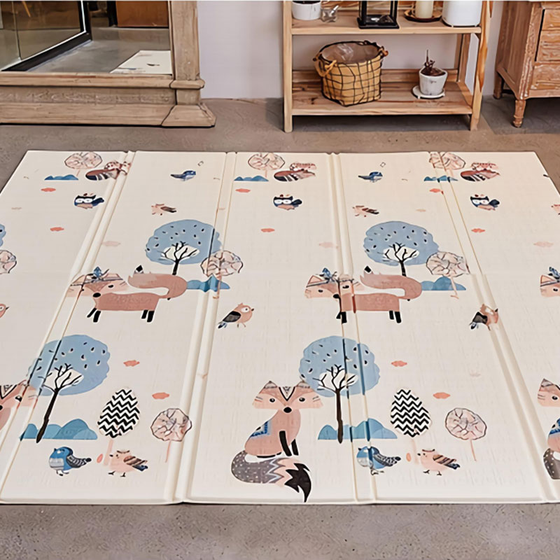 Fortykket baby gennemsøgende mat baby hjem sammenfoldelig gennemsøgningsmåtte